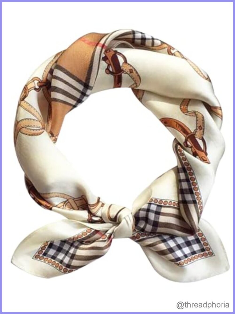 Satin Bandana Head Scarf for Women, Lightweight Silk-Like Hair Scarf Wrap